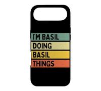 Custodia per iPhone Air I'm Basil Doing Basil Things Divertente Citazione Personalizzata