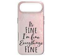 Custodia per iPhone Air I'm Fine, Its Fine Everything Is Fine Okay Fun Script Quote