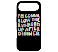 Custodia per iPhone Air I'm going blow the bathroom up after dinner Retro Funny Meme