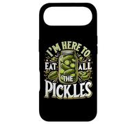 Custodia per iPhone Air Im Here to Eat all the Pickles Shirt Cetriolo Pickle Jar