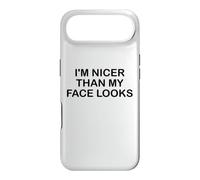 Custodia per iPhone Air I'm Nicer Than My Face Looks Im Sorry For What My Face Said