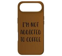 Custodia per iPhone Air I'm not addicted to coffee Idea divertente White Lie Party