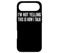 Custodia per iPhone Air I'm Not Yelling This Is How I Talk Speaking Louder