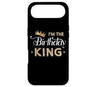 Custodia per iPhone Air I'm The Birthday King Bday Party Crown Uomini Ragazzi