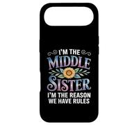 Custodia per iPhone Air I'm The Middle Sister I'm The Reason We Have Rules Funny