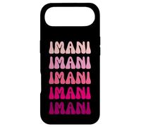 Custodia per iPhone Air Imani Retro Stack Design
