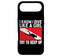 Custodia per iPhone Air Immersioni subacquee I Dive Like A Girl Divertente Donne Immersioni