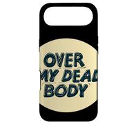 Custodia per iPhone Air Impressionante Over My Dead Body Statement Logo