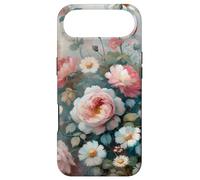 Custodia per iPhone Air Impressionista Rose Daisy Farm Garden Flower Painting Art
