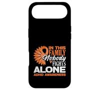 Custodia per iPhone Air In questa famiglia nessuno combatte da solo Girasole per la consapevolezza dell'ADHD