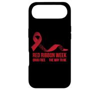 Custodia per iPhone Air Indossiamo la consapevolezza della settimana del nastro rosso rosso ottobre senza droghe
