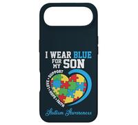 Custodia per iPhone Air Indosso il blu per mio figlio - Genitori di sostegno alla consapevolezza dell'autismo