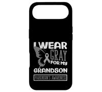 Custodia per iPhone Air Indosso il grigio per la consapevolezza del Parkinson della farfalla di mio nipote