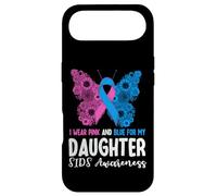 Custodia per iPhone Air Indosso rosa e blu per mia figlia Supporto per la consapevolezza SIDS