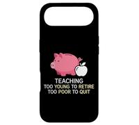 Custodia per iPhone Air Insegnare troppo giovani per andare in pensione troppo povero per smettere istruttore