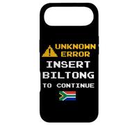 Custodia per iPhone Air Insert Biltong Retro Funny Error South Africa Braai Dad Joke