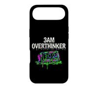 Custodia per iPhone Air Insomnia 3AM Overthinker Melting Clock Aesthetic