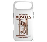 Custodia per iPhone Air Installing Muscles Please Wait Sloth Tirare su Bradipo