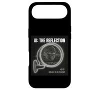 Custodia per iPhone Air Intelligenza Artificiale Mirror Dati Self Cyberpunk AI grande