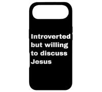 Custodia per iPhone Air Introverso ma disposto a discutere di Gesù Cristiano Religioso