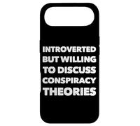 Custodia per iPhone Air Introverso ma disposto a discutere le teorie della cospirazione divertente