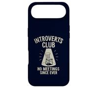 Custodia per iPhone Air Introverts Club Nessun incontro da sempre divertente solitudine