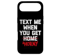 Custodia per iPhone Air Inviami un messaggio quando ti arrapi - Divertente Detto Carino Sexy Cool Sesso