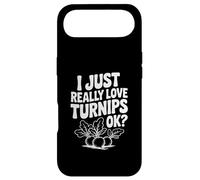 Custodia per iPhone Air Io amo davvero le rape OK? Divertente appassionato vegetariano