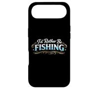 Custodia per iPhone Air Io d Rather Be Fishing Funny Angler Lifestyle Statement