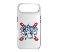 Custodia per iPhone Air Io d Rather Be Skiing Divertente Citazione Sci Sport Invernali