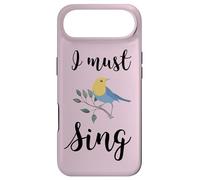 Custodia per iPhone Air Io devo cantare canto uccello canto