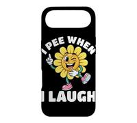 Custodia per iPhone Air Io pipì quando rido fiore giallo pipì scherzo umorismo