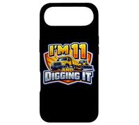 Custodia per iPhone Air Io sono 11 E Digging It Boys 11 ° compleanno camion da costruzione