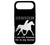 Custodia per iPhone Air Io sono i suoi occhi Lui è le mie ali Sono il suo umano Lui è il mio cavallo