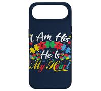 Custodia per iPhone Air Io sono la sua voce Lui è il mio cuore Puzzle d'amore Consapevolezza dell'autismo