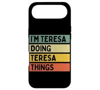 Custodia per iPhone Air Io sono Teresa Doing Teresa Things Divertente Citazione Personalizzata