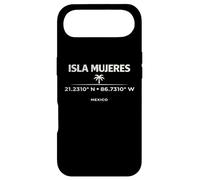 Custodia per iPhone Air Isla Mujeres Messico Coordinates Island Travel Design