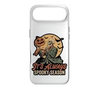 Custodia per iPhone Air It's Always Spooky Season Skeleton Jack O Lantern Graphic