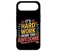 Custodia per iPhone Air It's Hard Work Being This Awesome Motivational Attitude -