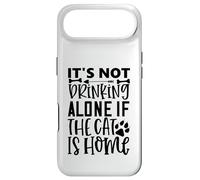 Custodia per iPhone Air It's Not Drinking Alone If The Cat Is Home Cat Citazione