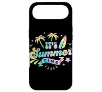Custodia per iPhone Air It's Summer Time - Palma color pastello Tie Dye Beach Surf