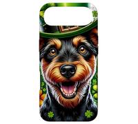 Custodia per iPhone Air Jagdterrier Dog St Patricks Day Opera d'arte