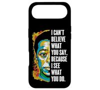 Custodia per iPhone Air James Baldwin Graffiti Art Juneteenth Black History Month