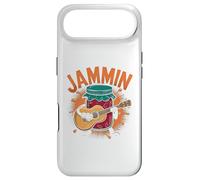 Custodia per iPhone Air Jammin Jam Suonare una chitarra Rock n Roll Music Chitarrista Giochi di parole