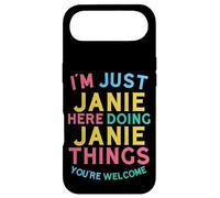 Custodia per iPhone Air Janie Here Doing Janie Cose Divertente Nome Janie