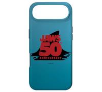 Custodia per iPhone Air Jaws 50th Anniversary Fear in Red and Black