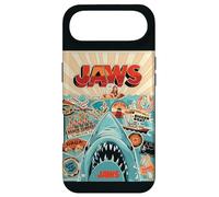 Custodia per iPhone Air Jaws 50th Anniversary Poster Amity Sticker Collage 2-Sided