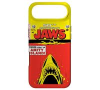 Custodia per iPhone Air Jaws 50th Anniversary Poster Comic Book Style Front & Back