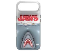 Custodia per iPhone Air Jaws 50th Anniversary Poster Puff Art Style Front & Back