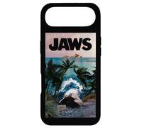 Custodia per iPhone Air Jaws 50th Anniversary Poster Tropical Island Front & Back